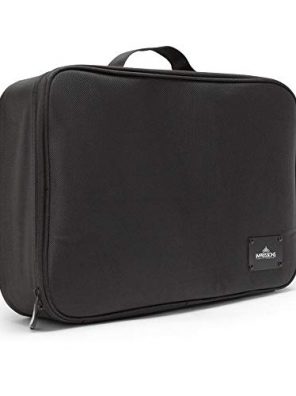 Makeup Carry Case with Adjustable Dividers
