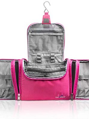 XXL Toiletry Bag with Hanging Hook Travel Set