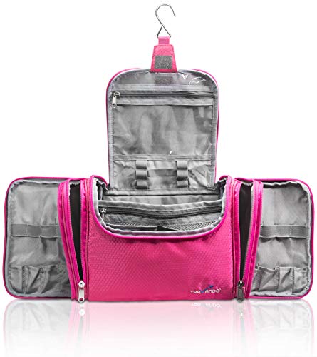 XXL Toiletry Bag with Hanging Hook Travel Set