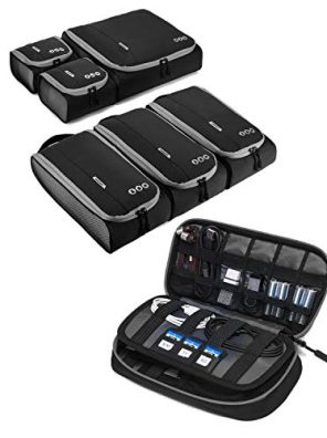 BAGSMART Compact Electronic Organizer Travel