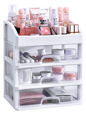 Makeup Organizer with 3 Drawers