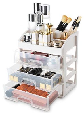 Makeup Organizer Transparent Clear Vanity Box