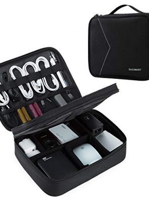 BAGSMART Accessories Organizer Travel Double Layer