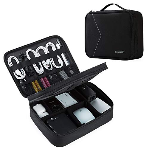 BAGSMART Accessories Organizer Travel Double Layer