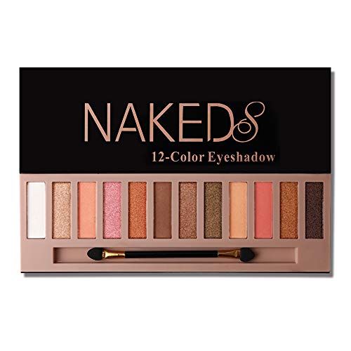 12 Colors Naked Eyeshadow Makeup Palette Shimmer Matte