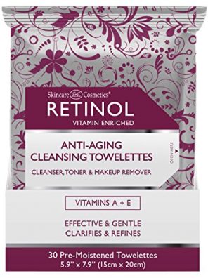 Makeup Remover Retinol Anti-Aging Cleansing Towelettes