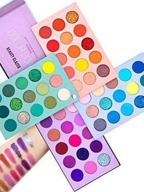 60 Shades Color Board Eyeshadow Palette Shimmer Matte