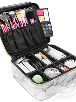 Marble Makeup Organizers and Storage - LKE Beauty Case for Makeup and Jewelry