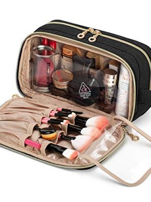 Teamoy Makeup Toiletry Bag With Handle