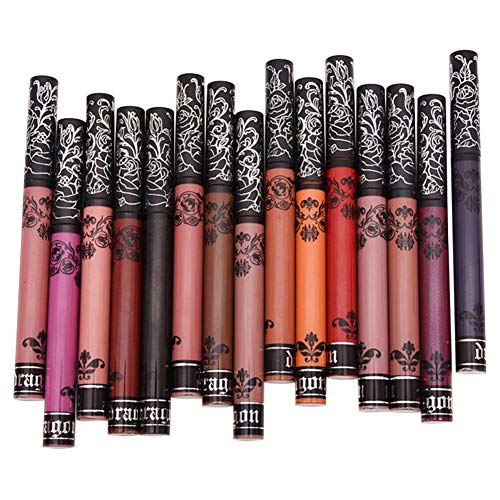 Matte Liquid Lipstick Set, Spdoo 15 Colors Long Lasting