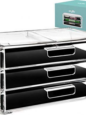 Clear Acrylic Makeup Organizer - Your Beauty Drawer Storage Solution