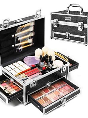 Homde Makeup Organizer Cosmetic Case Travel