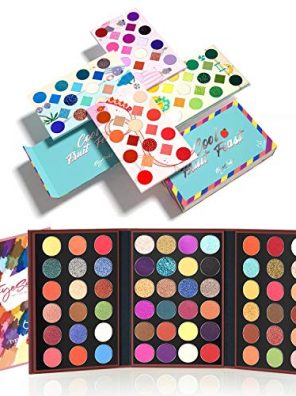 EYESEEK 64 Colors Colorful Rainbow Eyeshadow Makeup Set