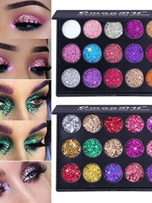 MEICOLY Glitter Eyeshadow Palette 30 Colors