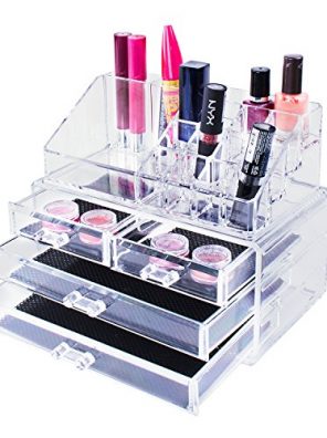 Transparent Cosmetic Makeup Acrylic Organizer Drawers