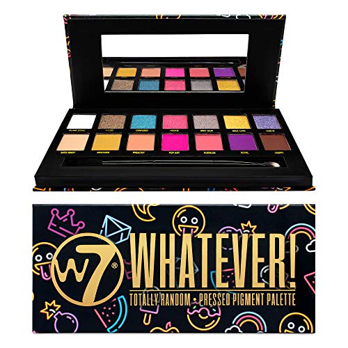 Whatever Pressed Pigment Palette Makeup W7