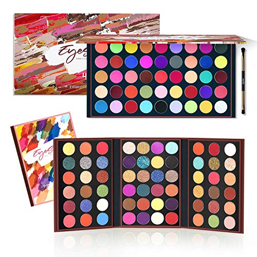 EYESEEK Eyeshadow Palette Matte 45 Colors And 60 Colors Colorful Shimmer Makeup Palette Highly Pigmented Easy To Blend Eyeshadow Set