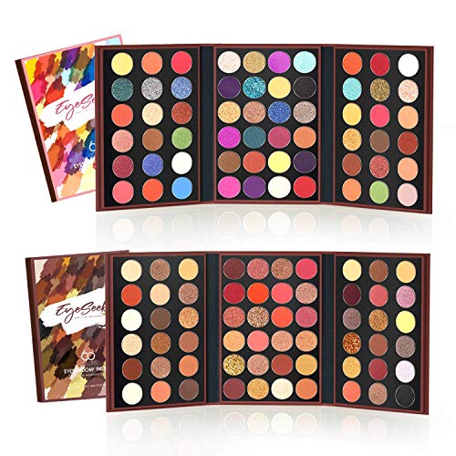60 Colors Colorful Eyeshadow Palette High Pigmented Pallet
