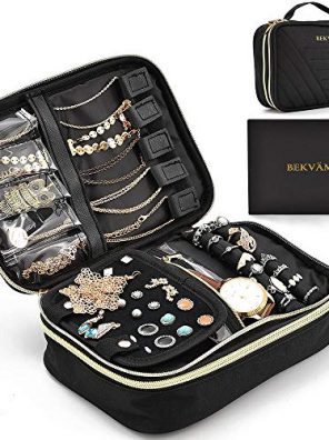 BEKVÄMT Travel Jewelry Organizer Case