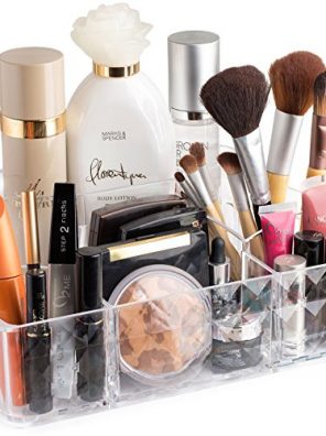 Easily Organize Clear Cosmetic Storage Organizer