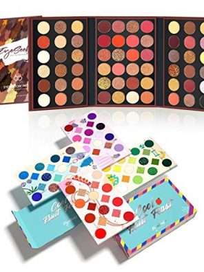60 Colors Matte Eyeshadow Palette and 64 Colors Colorful Rainbow Eyeshadow Palette Makeup Set