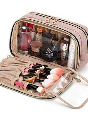 Travel Makeup Organizer Cosmetic Bag for Makeup Brushes