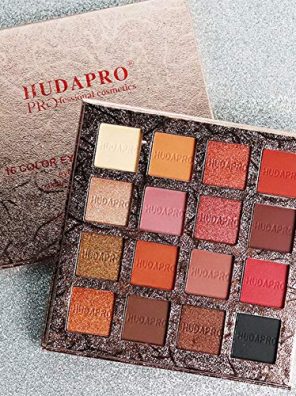 Eyeshadow Palette Pro 16 Colors Highly Pigmented Shimmer