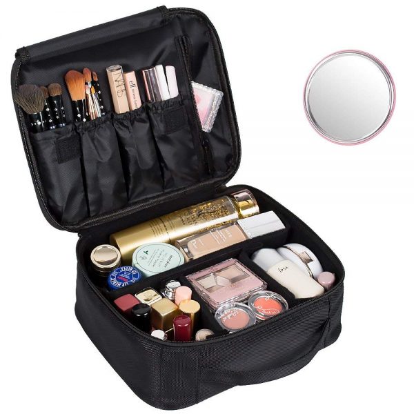Makeup Bag Portable Travel Cosmetic Train Cas
