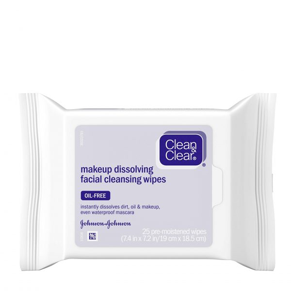 Makeup Dissolving Facial Cleansing Wipes to Remove Dirt
