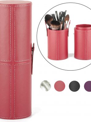 Makeup Brush Holder Travel Brushes Case Bag