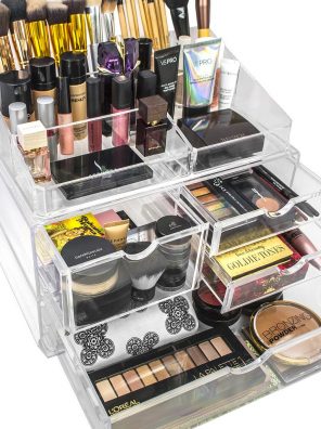 Makeup and Jewelry Storage Case X-Large Display Set