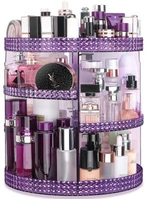 Makeup Organizer Storage 360-Degree Rotating