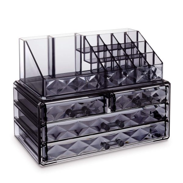 Ikee Design Jewelry and Cosmetic Storage Makeup Organizer