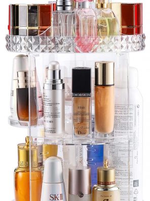 Acrylic Makeup Organizer, Cosmetic Storage and Vanity Perfume Organizers