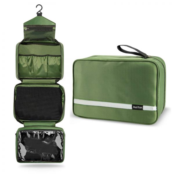 Travel Toiletry Bag for Men with 4 Compartments