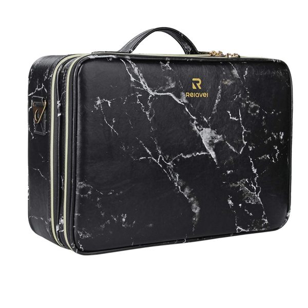 MONSTINA Large Makeup Travel Case Bag