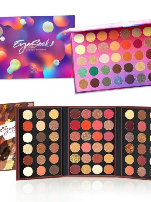 60 Colors Highly Pigmented Metallic Makeup Pallet Kits