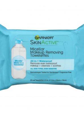 Garnier Makeup Remover Face Wipes for Waterproof