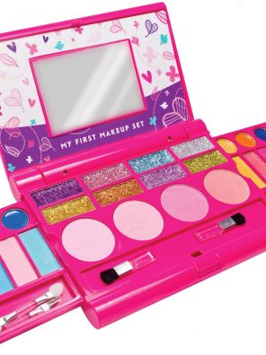 Makeup Set Fold Out Makeup Palette with Mirror and Secure Close