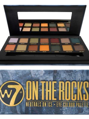 On The Rocks Eyeshadow Makeup Palette Creamy Mattes & Duo-Chromes