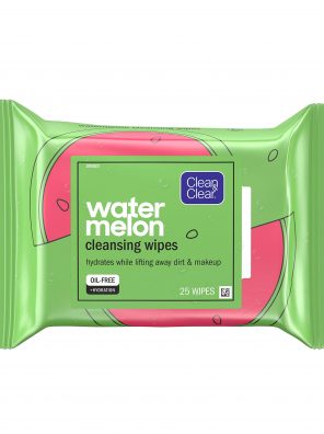 Clear Hydrating Watermelon Facial Cleansing Wipes